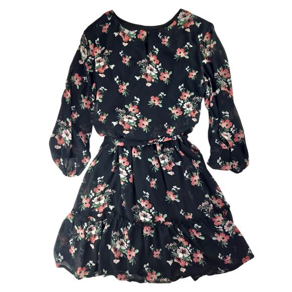 Tacera | Long Sleeve Floral Dress| Size XL - Picture 5 of 5